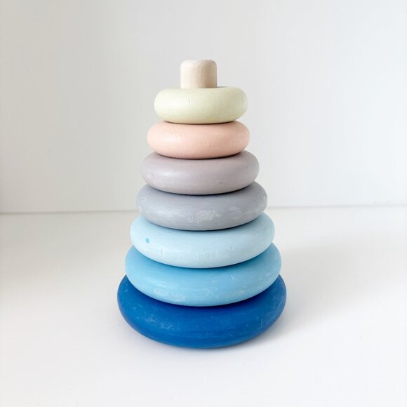 Wooden Natural Stacking Toy - Picture 1 of 2
